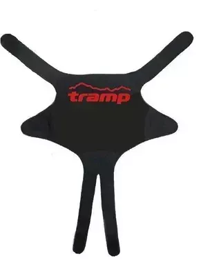 Сидушка Tramp неопренова 7 мм TRA-052 S/M Black, чорна S/M