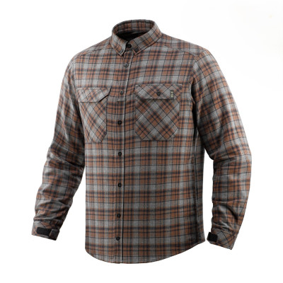 Сорочка M-Tac Lumberjack Merino Cold Weather. Сірий/Коричневий