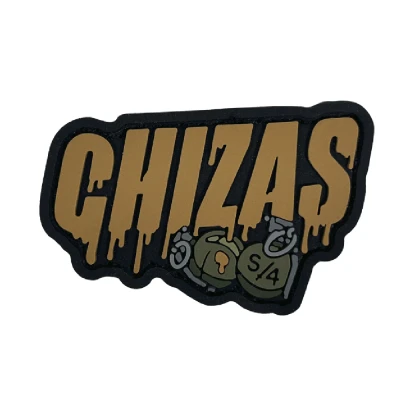 Патч (шеврон) «Chizas» від A.T.A.K.A. x SANCHI. М’який ПВХ пластик. Койот Патч (шеврон) «Chizas» від A.T.A.K.A. x SANCHI. М’який ПВХ пластик. Койот