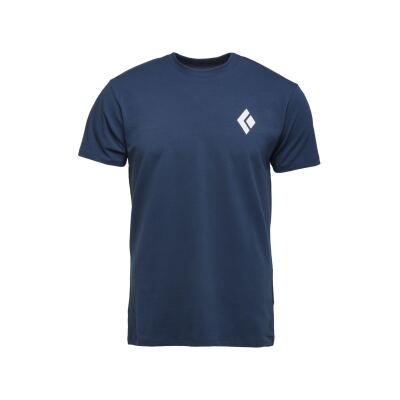 Футболка чоловіча Black Diamond M Equipment For Alpinist SS Tee, Indigo