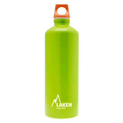 Бутылка Laken Futura 0.75 L, Green/Pink Cap