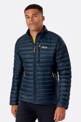 Чоловічий легкий пуховик Rab Microlight Jacket, Beluga