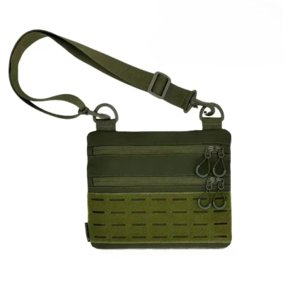 Тактическая мужская сумка через плечо HardKit RoKit Olive M 9377271-НК