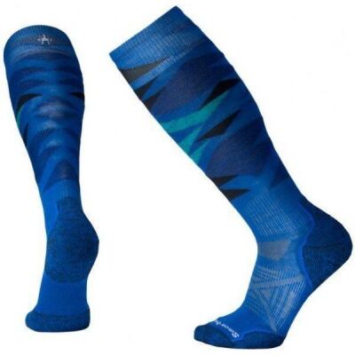 Мужские носки Smartwool PhD Ski Light Pattern, Bright Blue