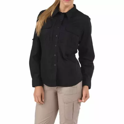 Рубашка тактическая женская "5.11 Women's TACLITE® Pro Long Sleeve Shirt" Black