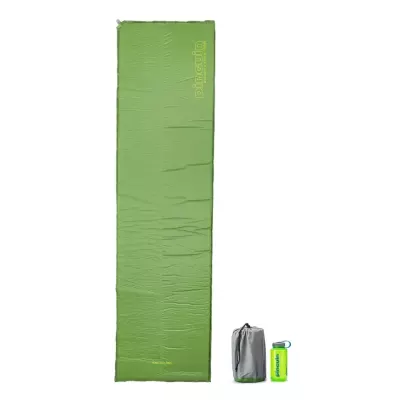 Самонадувний килимок Pinguin Horn L, 195 × 51 × 3 см – Зелений