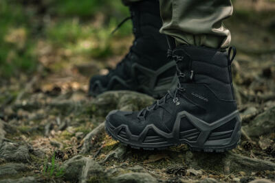 Тактичні берці Lowa Zephyr HI MK2 Gore-Tex® MID TF. Чорний