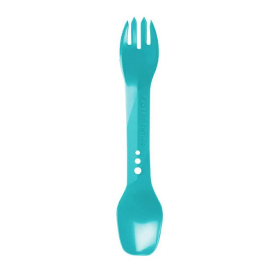 Ложка-вилка с ножом Lifeventure Ellipse Spork. Бирюзовый