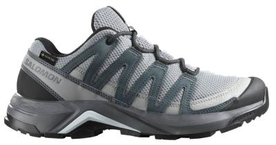 Жіночі трекінгові кросівки Salomon X-Adventure Recon Gore-Tex — Сірий