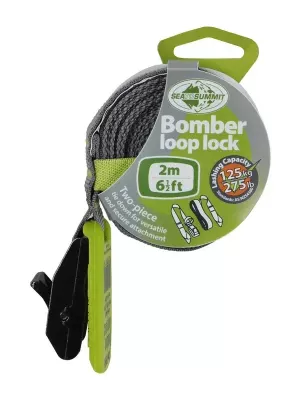 Стяжной ремень Sea to Summit Bomber Loop Lock, 2 м – Лайм