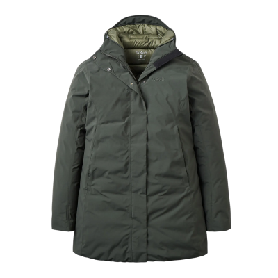 Міська жіноча тепла мембранна парка Rab Valiance Parka Wmns, Dark Army