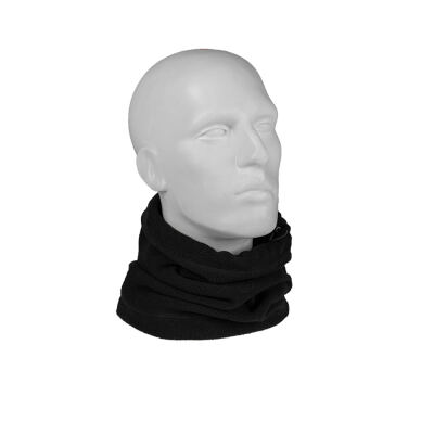Мультифункціональний головний убір Sturm Mil-Tec "Neck Warmer Fleece" Black