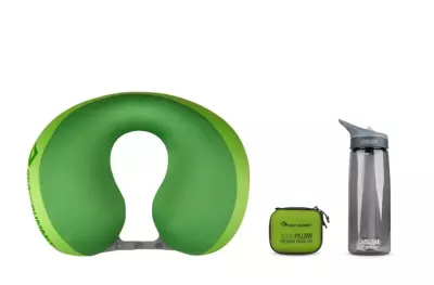 Надувна подушка Sea to Summit Aeros Premium Pillow Traveller – Лайм