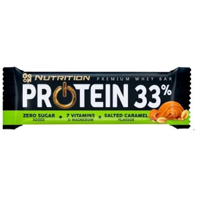 Протеїновий батончик Go On Nutrition Protein Bar 33%. Солона карамель