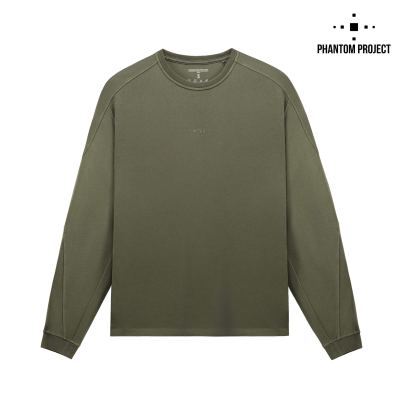 Футболка M-Tac Phantom Project Long Sleeve Cotton Hard (GD) Олива, olive