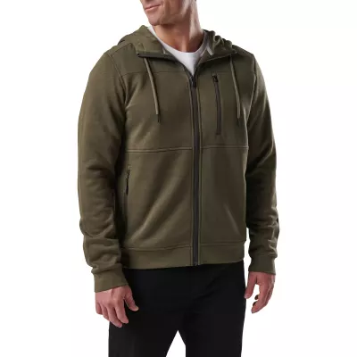 Реглан з капюшоном 5.11 Tactical "Arms Full Zip Jacket" RANGER GREEN
