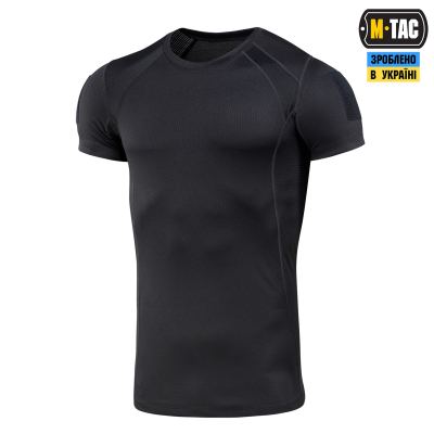 Футболка потовідвідна M-Tac Athletic Tactical Gen.2 Чорна, black, чорний