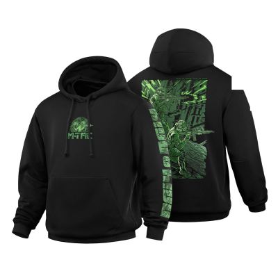 Кофта M-Tac Hoodie Пліч-о-пліч Oversize Hard, Чорний