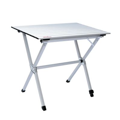 Складной стол с алюминиевой столешницей Tramp Roll-80 (80x60x70 см) TRF-063, серый