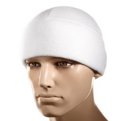 Шапка M-Tac Watch Cap фліс (260г/м2) Біла