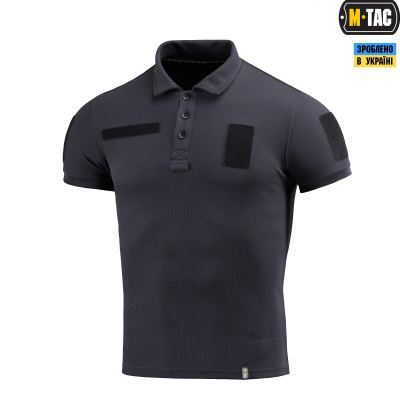 Поло тактичне M-Tac Polyester Dark Темно, dark Navy Blue