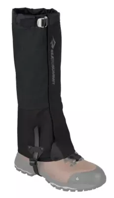 Гетры Quagmire Gaiters Canvas, PFC free от Sea to Summit, XL – Черные