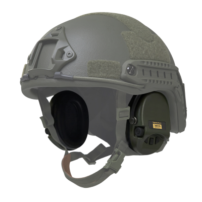 Активні навушники Sordin Supreme Pro-X Neckband з додатковими гелевими амбушюрами. Олива