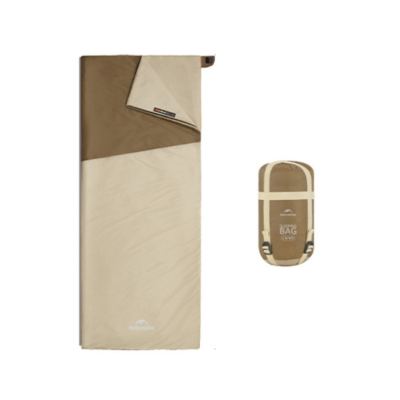 Спальний мішок Naturehike LW180 CNK2550WS026 Sunny Day PL01, (14°C) | XL. Коричневий