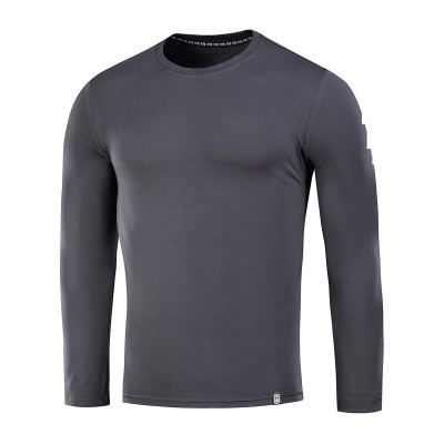Футболка с длинным рукавом M-Tac 93/7 Dark Grey, темно-сірий