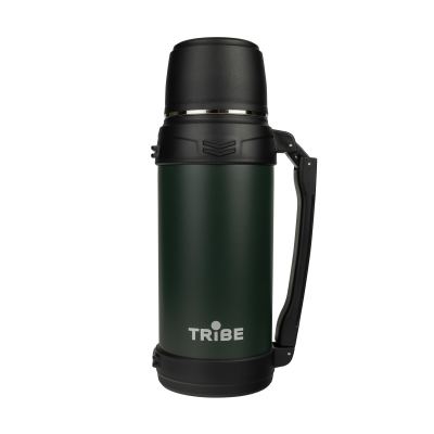Термос Tribe Family line 2 л, Оливковий