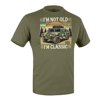 Футболка з малюнком "Hummer" Olive Drab