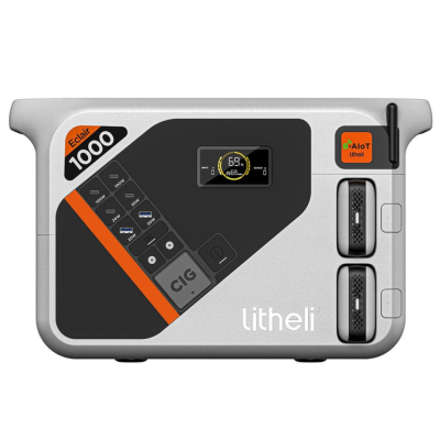 Stacja ładowania Litheli B1000 1800 W 1069 Wh LiFePO4 + 2 Power Bank U20EH17-0U200