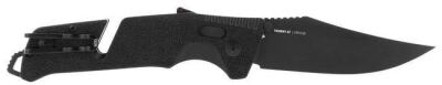 Розкладний ніж SOG Trident AT, Black Out, Olive Drab
