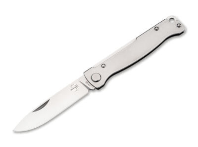 Ніж Boker Atlas Silver Gen.2, клинок 70 мм, сталь Sandvik 12C27