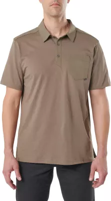 Футболка поло тактична з коротким рукавом 5.11 AXIS SHORT SLEEVE POLO Stampede