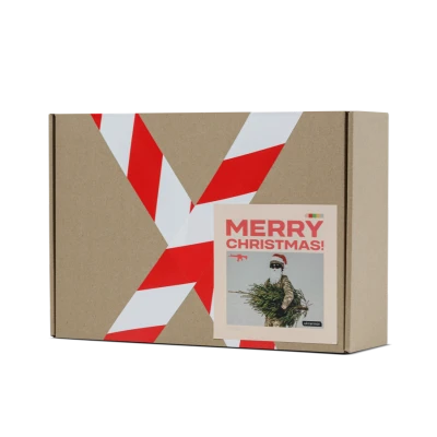 Подарунковий набір Новорічний бокс #4 від ukrarmor