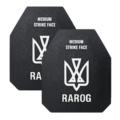 Керамічні бронеплити 6-го класу Rarog Premium, М (25х30 см), комплект. Вага 5 кг