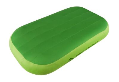 Подушка надувна Sea to Summit Aeros Premium Pillow Deluxe, 14х56х36 см, Lime (Green/Grey)