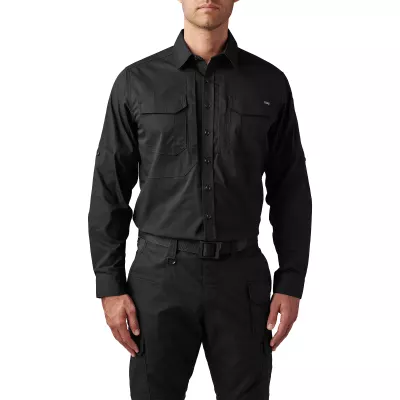 Сорочка тактична "5.11 Tactical® ABR™ Pro Long Sleeve Shirt" Black