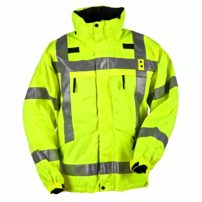 Куртка тактична демісезонна "5.11 3-in-1 Reversible High-Visibility Parka" High-Vis Yellow