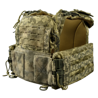 Плитоноска DEFua Elemental Armor. Піксель (мм-14), М