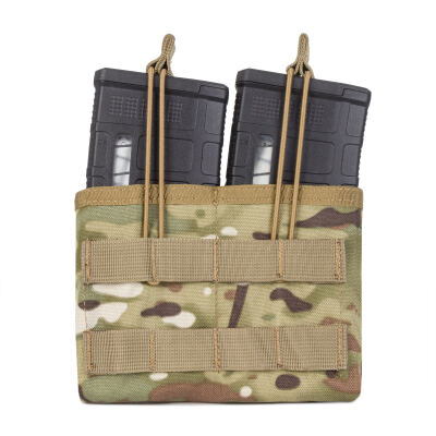 Підсумок відкритий для двох магазинів .308 калібру MOLLE "RMBP 308" (Rifle Mag`s Bunji Pouch) MTP/MCU camo