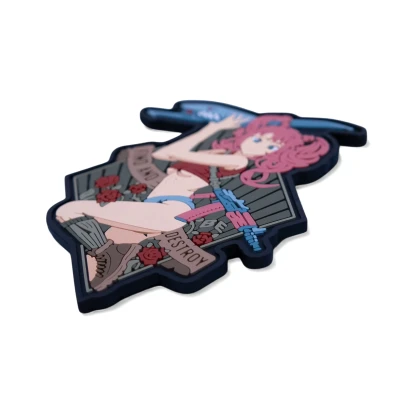 Патч (шеврон) «Find and Destroy» Brand Element. Мягкий ПВХ пластик