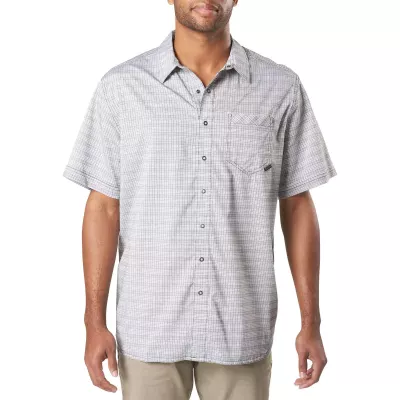 Сорочка тактична з коротким рукавом "5.11 Intrepid Short Sleeve Shirt" Volcanic