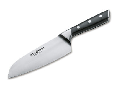 Кований кухонний ніж-сантоку Forge Santoku Boker, клинок 160 мм, сталь X50CrMoV15