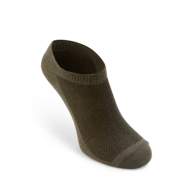 Летние носки сетчатые Leo Sport Leostep Cotton 5 см. Олива