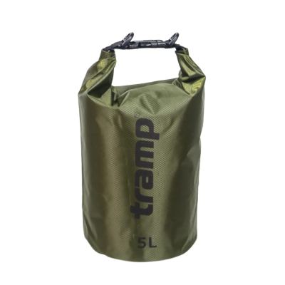 Гермомешок Tramp PVC Diamond Rip-Stop 5 л UTRA-110, олива 5 л