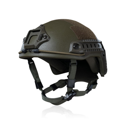 Кевларовый шлем HP-05 (Maskpol) тип "high cut". Производитель: Польша. Олива. (L)