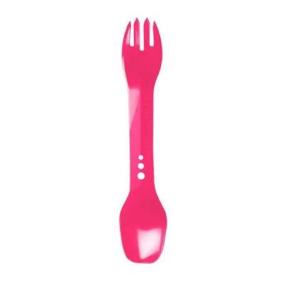 Ложка-вилка с ножом Lifeventure Ellipse Spork. Розовый Ложка-вилка с ножом Lifeventure Ellipse Spork. Розовый