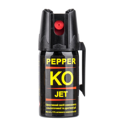 Газовый баллончик Ballistol® F.W.Klever Pepper KO jet (40 мл) струйный